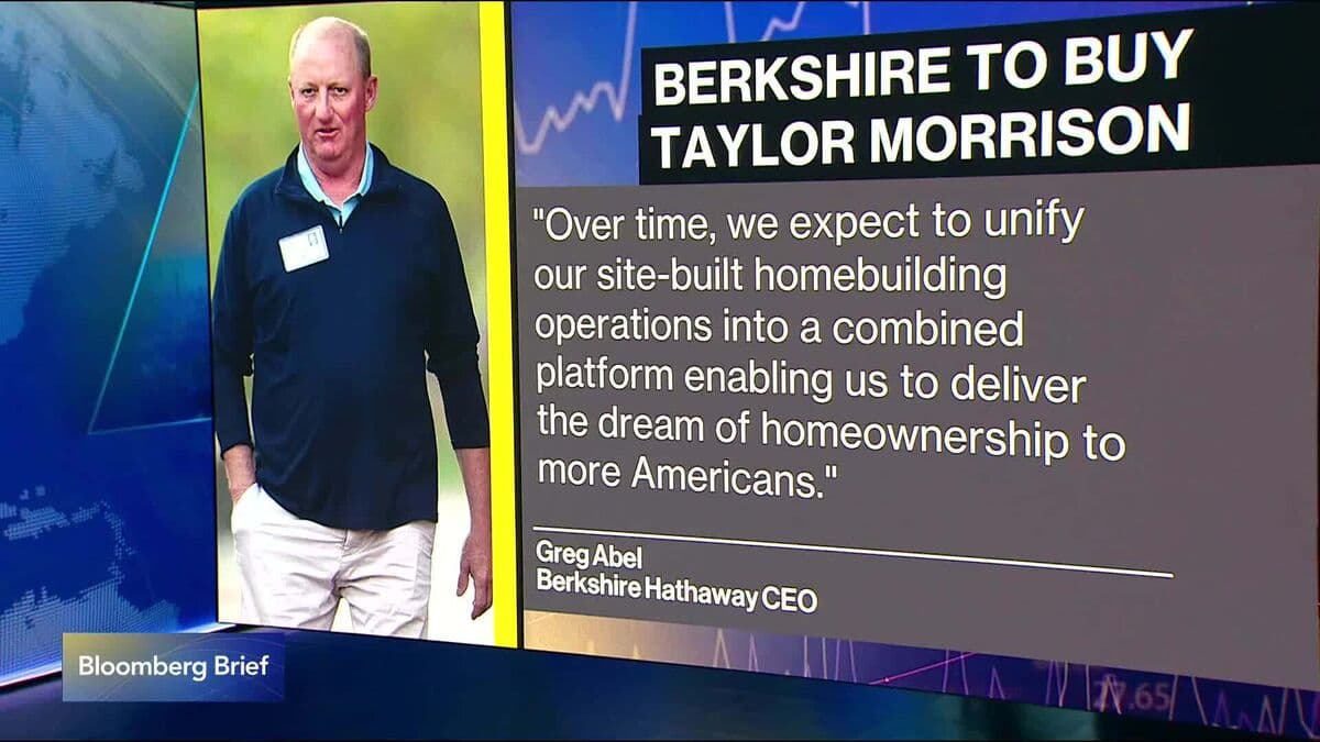 Berkshire Hathaway Acquires Taylor Morrison for $6.8 Billion