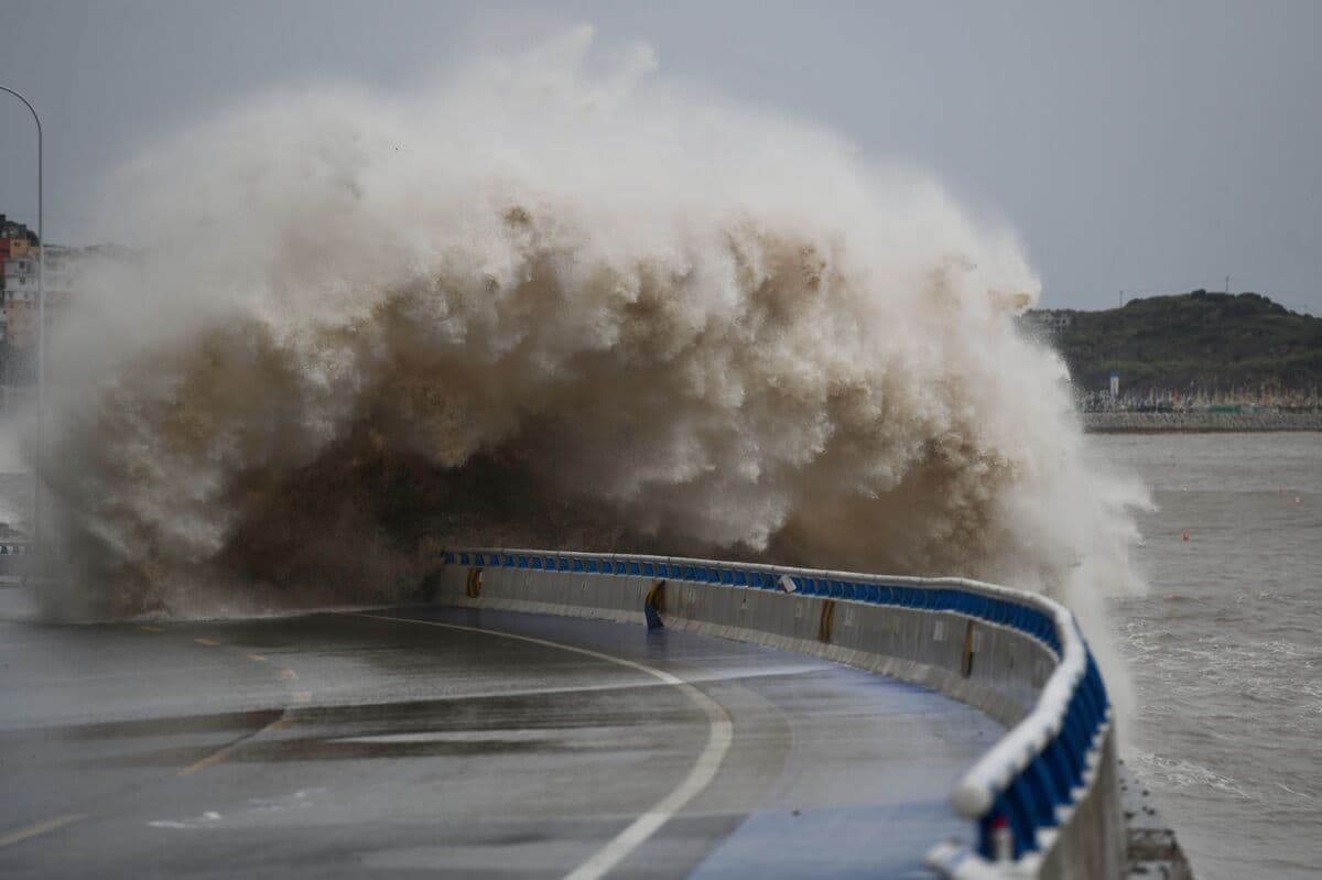 Typhoon Bavi Downgraded as Heavy Rain Affects Parts of China