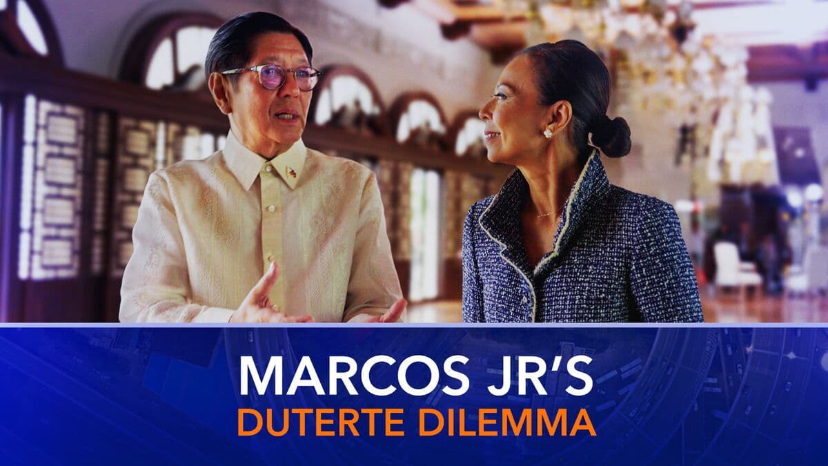 Philippine President Marcos Comments on Tensions with Vice President Duterte