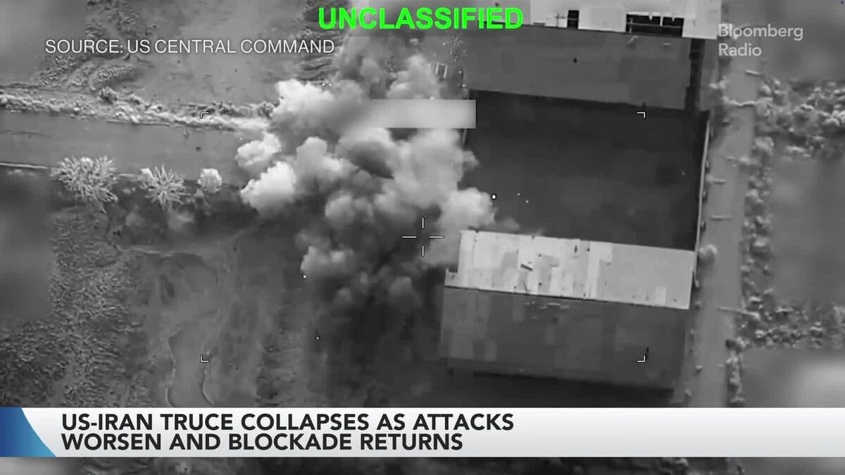 US-Iran Truce Ends Amid Renewed Attacks and Naval Blockade