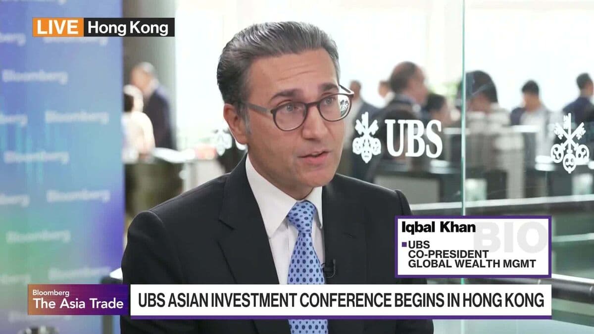 UBS President Iqbal Khan Discusses China Market and AI's Job Impact