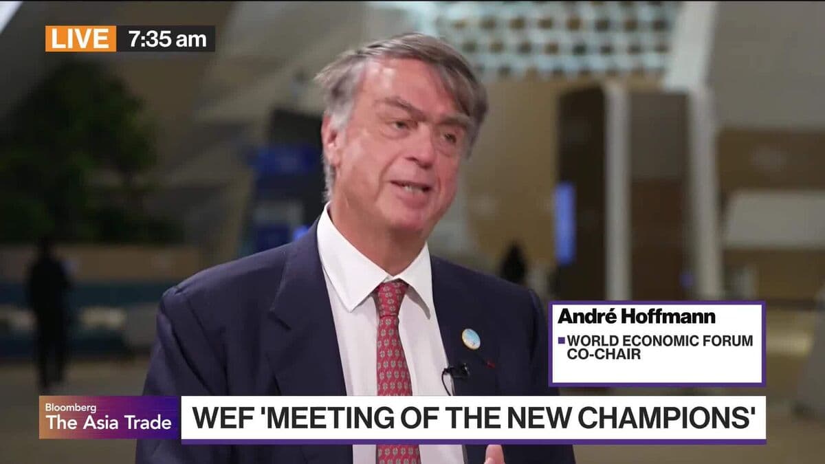 WEF Co-Chair André Hoffmann Discusses Global Economic Outlook