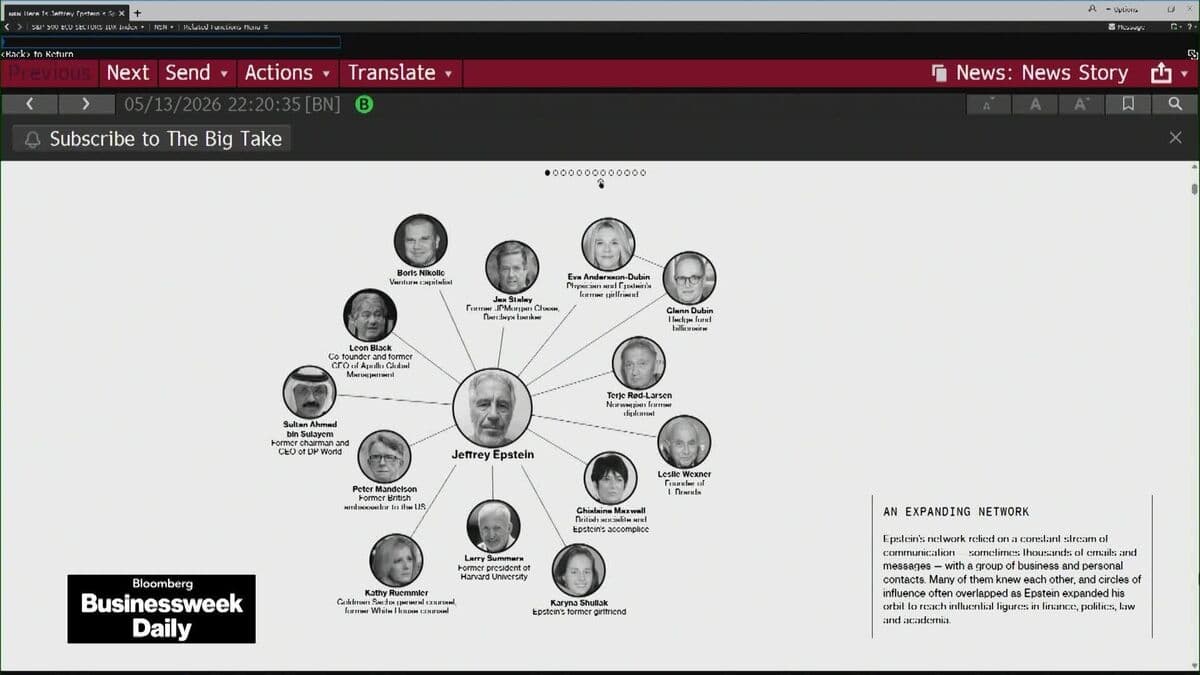 Epstein's Communications Reveal His Extensive Network of Influential Contacts