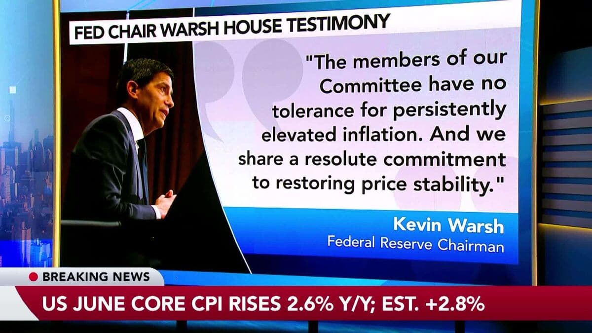 Federal Reserve's Warsh Emphasizes Zero Tolerance for High Inflation