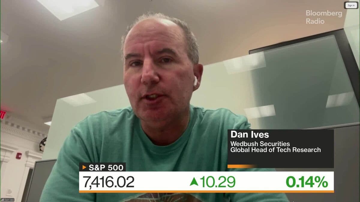Dan Ives Calls SpaceX IPO a Significant Moment for Financial Markets