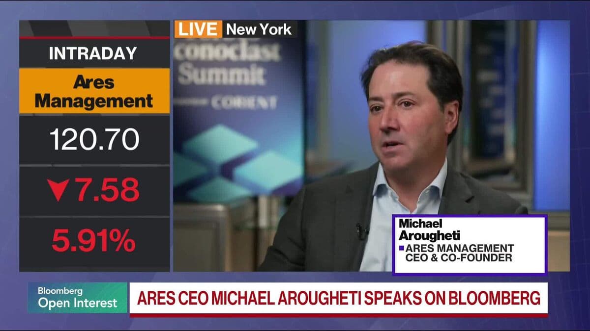 Ares CEO Arougheti Affirms Strength of Private Credit Market