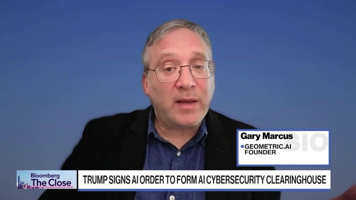 Gary Marcus Discusses US AI Policy Milestone Following New Executive Order