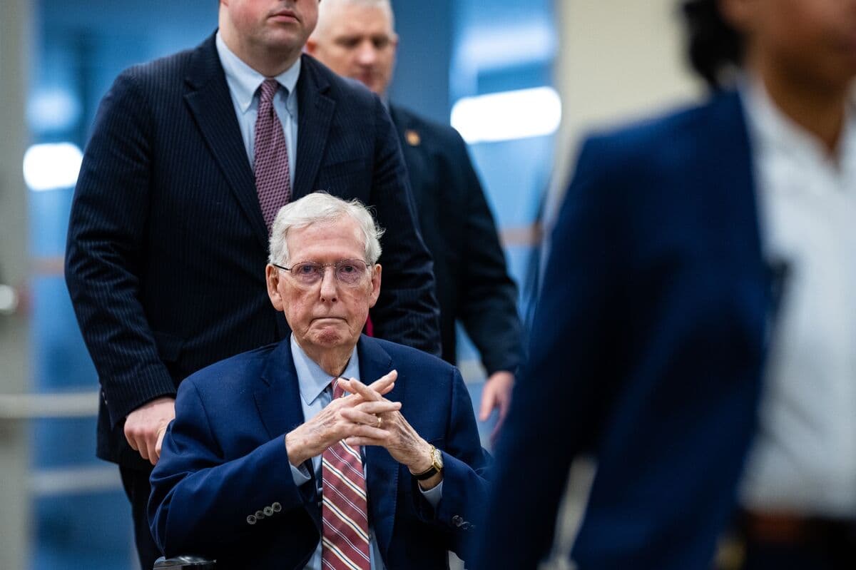 Senator Mitch McConnell Admitted to Hospital for Second Time This Year