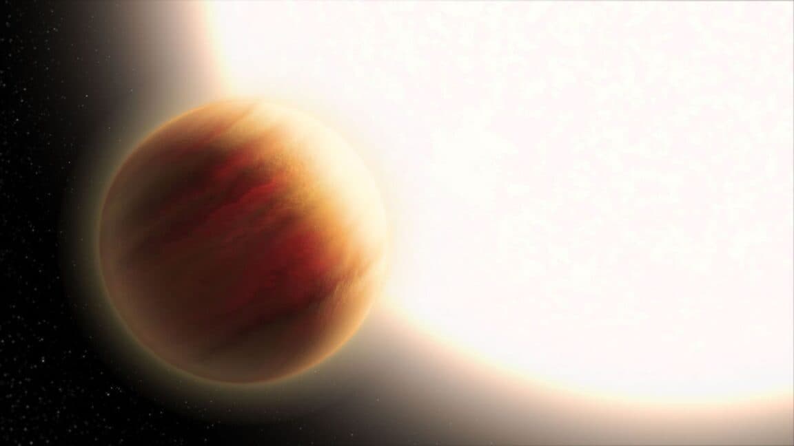JWST Reveals Atmospheric Conditions on Distant Hot Gas Giant