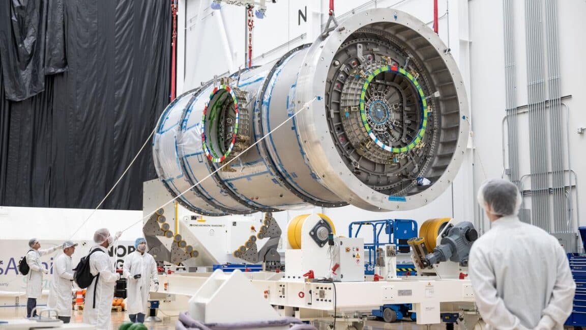 NASA Halts Northrop Grumman's Work on Lunar HALO Module Project