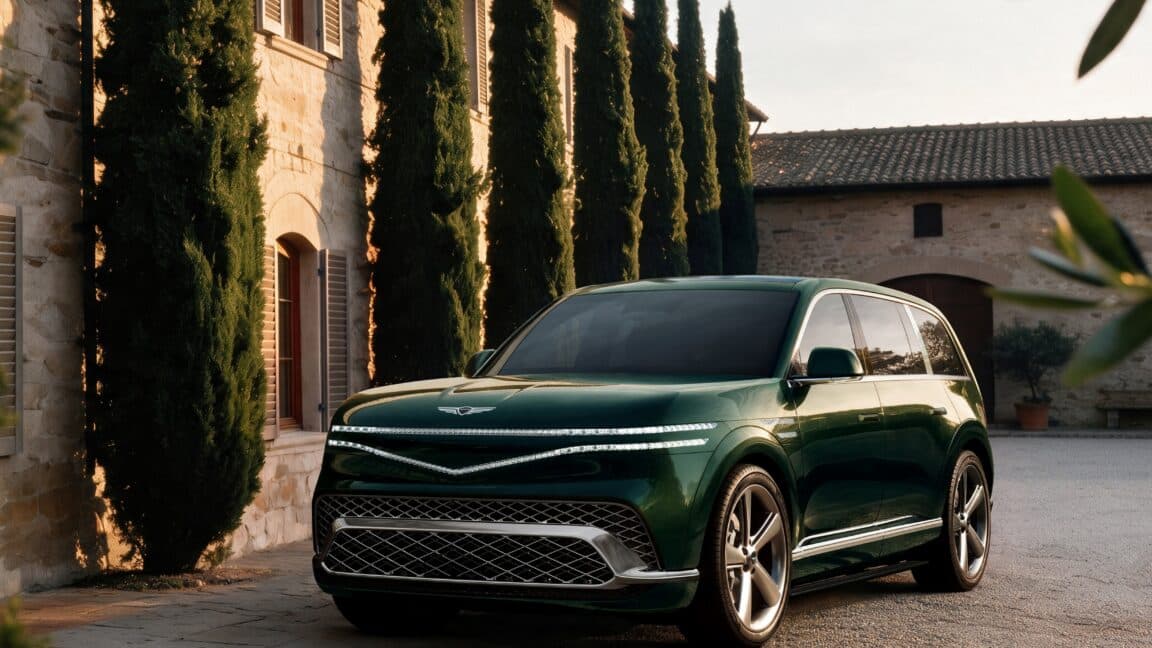 Genesis Unveils New GV90, Entering the Electric SUV Market