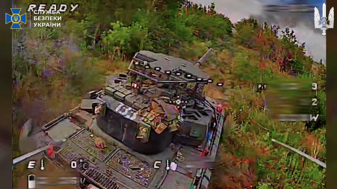 Ukrainian Drones Currently Overcome Russian Tanks' Defense Systems