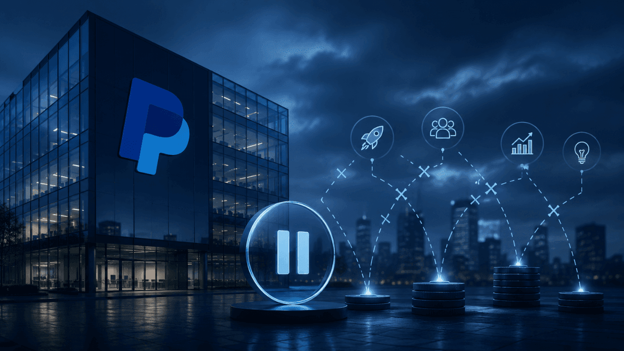 PayPal Ventures yeni yatırımları askıya aldı