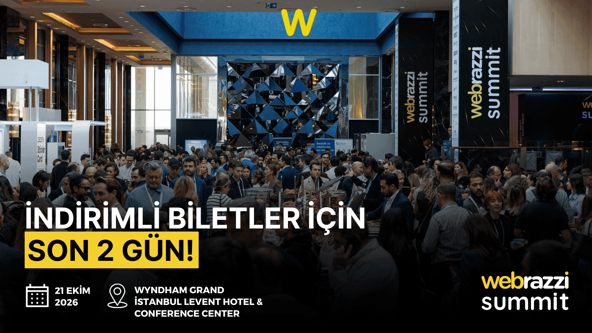 Webrazzi Summit 2026 için erken kayıt indirimli biletlerde son günler