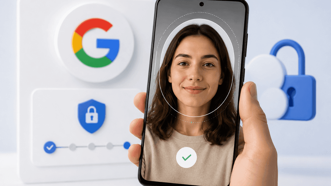 Google, hesap kurtarma için selfie video ile kimlik doğrulaması sunacak