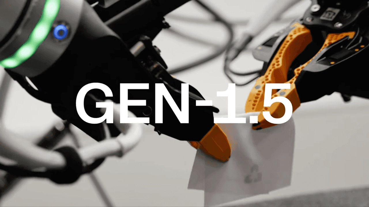 Yeni robot modeli GEN-1.5, görevleri hızlıca öğrenebiliyor