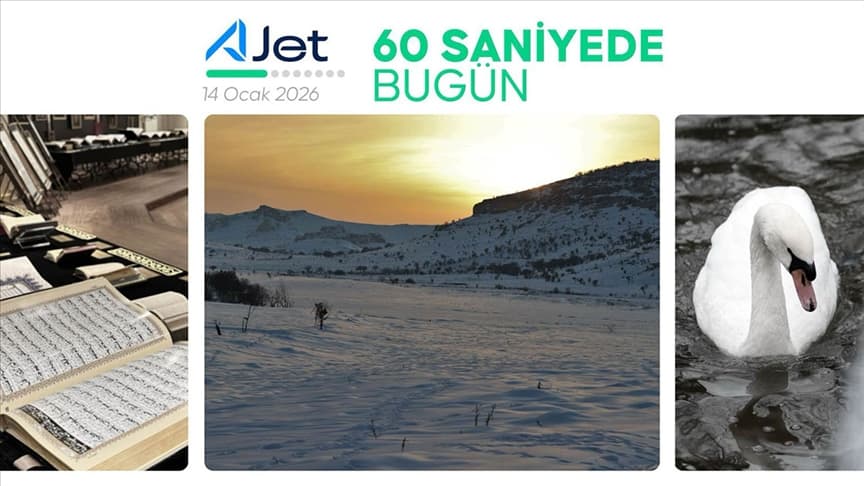 60 saniyede bugün (14 Ocak 2026)