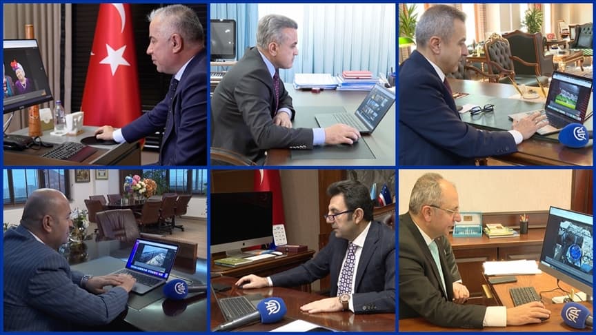 İstanbul'da kaymakamlar, AA'nın "Yılın Kareleri" oylamasına katıldı