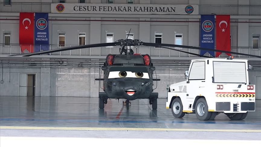 Jandarma Genel Komutanlığı GÖKBEY helikopteri için kısa film hazırladı