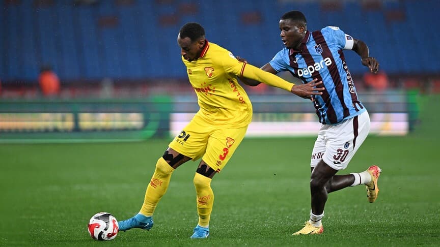 Trabzonspor evinde Göztepe ile berabere kaldı