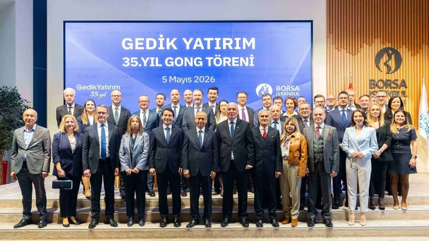 Borsa İstanbul'da gong Gedik Yatırım'ın 35'inci yılı onuruna çaldı
