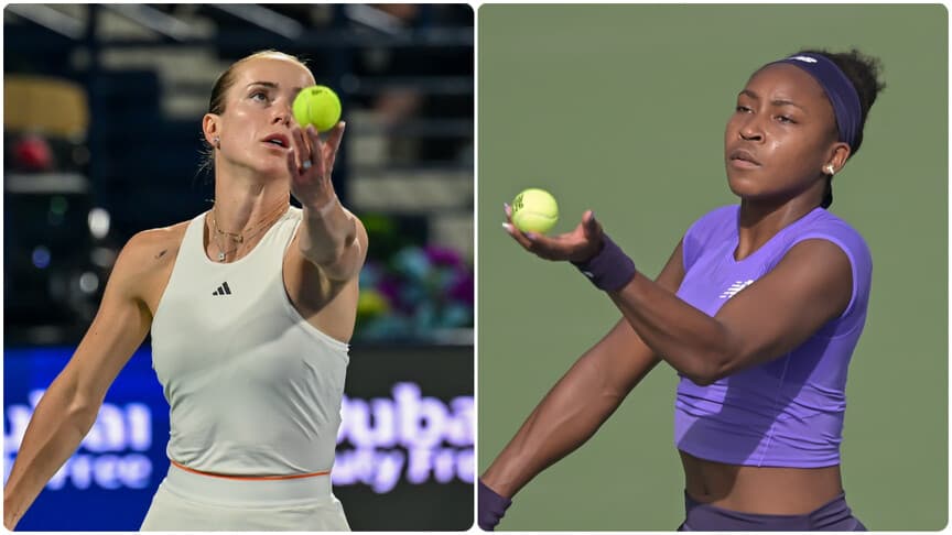 Roma Açık Tenis Turnuvası'nda kadınlar finali Gauff ve Svitolina arasında olacak