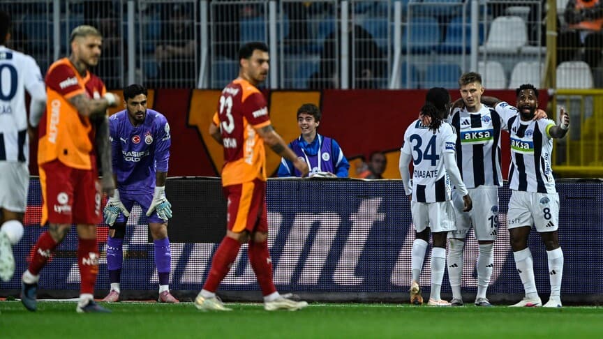 Galatasaray, sezonu Kasımpaşa yenilgisiyle tamamladı