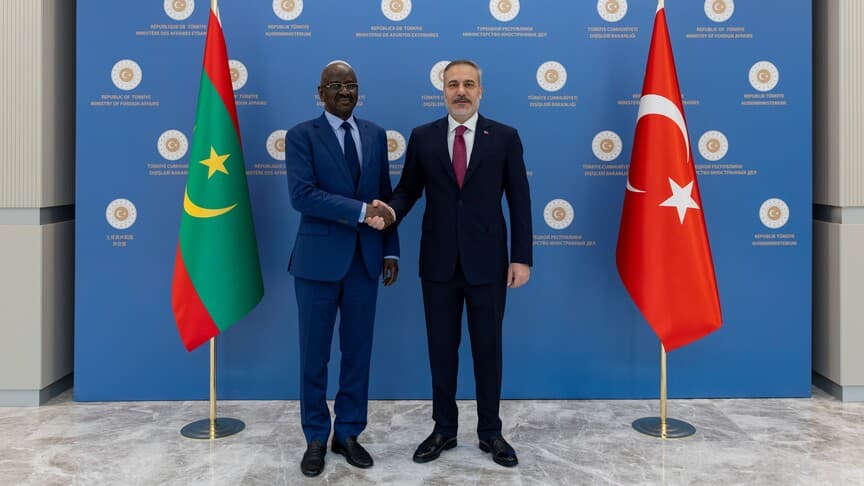 Dışişleri Bakanı Fidan, Moritanya Dışişleri Bakanı Merzuk ile görüştü