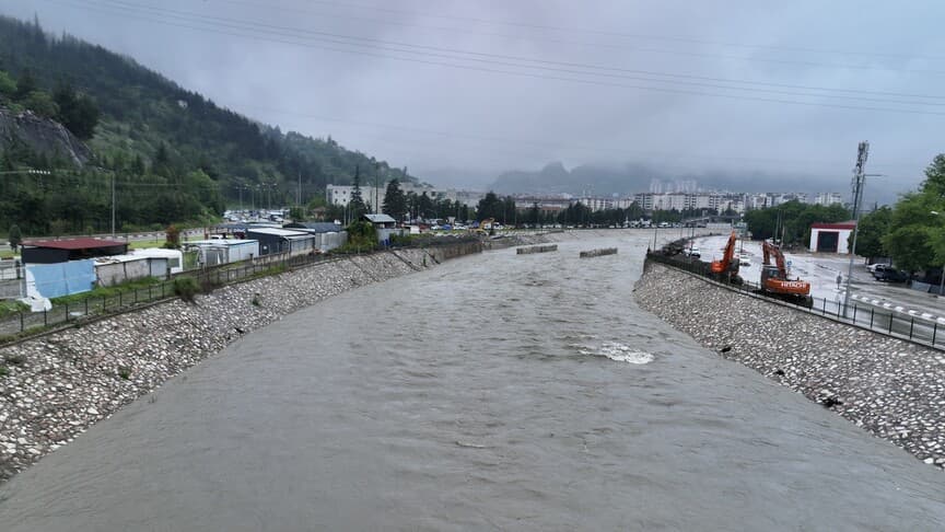 Tokat'ta taşkın riski nedeniyle 4 bin hane tahliye edildi