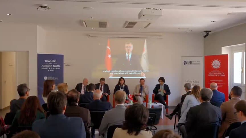 Roma'da NATO ve Türkiye paneli düzenlendi