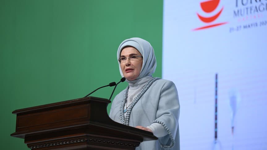 Emine Erdoğan, 'Bir Sofrada Miras' programını tanıttı