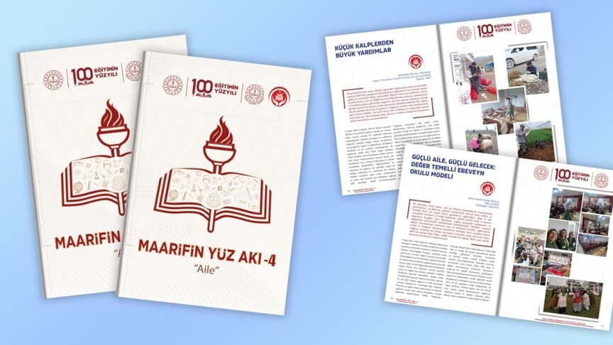 MEB'in Maarifin Yüz Akı dergisinin 4. sayısında aile teması ele alındı