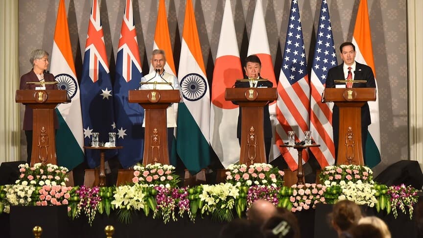 Hindistan, ABD, Avustralya ve Japonya dışişleri bakanları Quad toplantısında buluştu