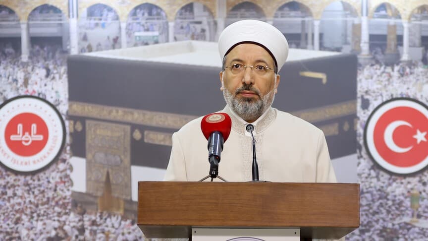 Diyanet Başkanı Arpaguş'tan Kurban Bayramı mesajı