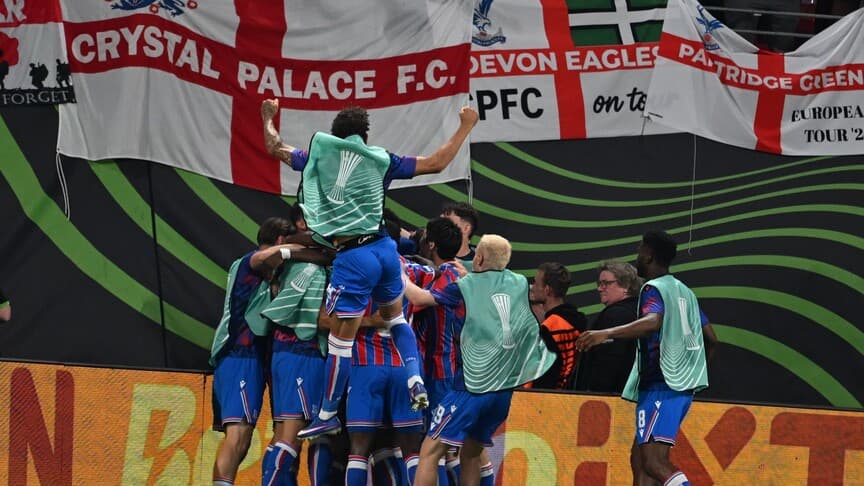 Crystal Palace, UEFA Konferans Ligi'ni kazandı.