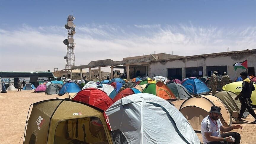 Küresel Sumud Kara Konvoyu, Libya'da katılımcıların zorla tahliye edildiğini bildirdi