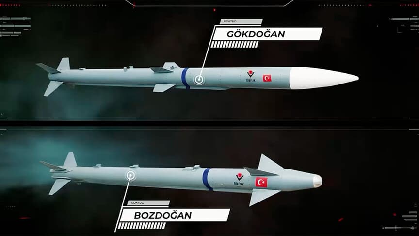 GÖKDOĞAN ve BOZDOĞAN füzeleri testleri başarıyla tamamlandı