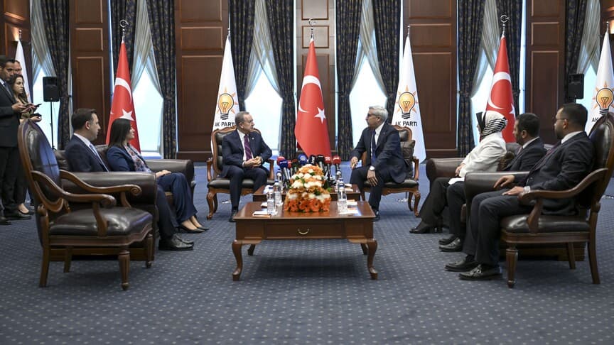 Siyasi partiler Kurban Bayramı'nda bir araya geldi