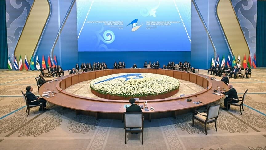 Kazakistan'da Avrasya Ekonomik Birliği Zirvesi Gerçekleşti