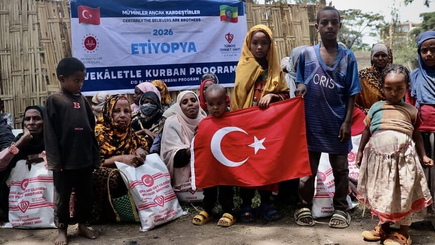 TDV, Etiyopya'da kurban ve yardım faaliyetleri yürütüyor