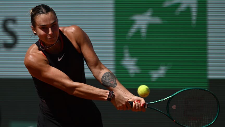 Dünya 1 numarası Sabalenka, Fransa Açık'ta dördüncü tura yükseldi