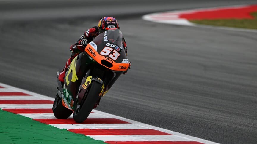 Deniz Öncü, İtalya'daki Moto2 Dünya Şampiyonası'nda 10. sırayı aldı