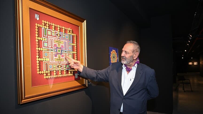 Prof. Dr. Şahin Uçar, sanat yolculuğunu ve sergisini paylaştı