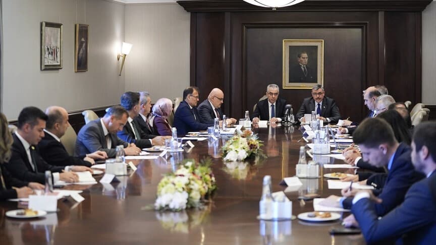 Cumhurbaşkanlığı Hukuk Politikaları Kurulu Çankaya Köşkü'nde toplandı