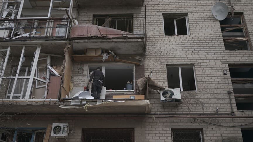 Donetsk'te otobüse İHA saldırısında 8 kişi yaşamını yitirdi