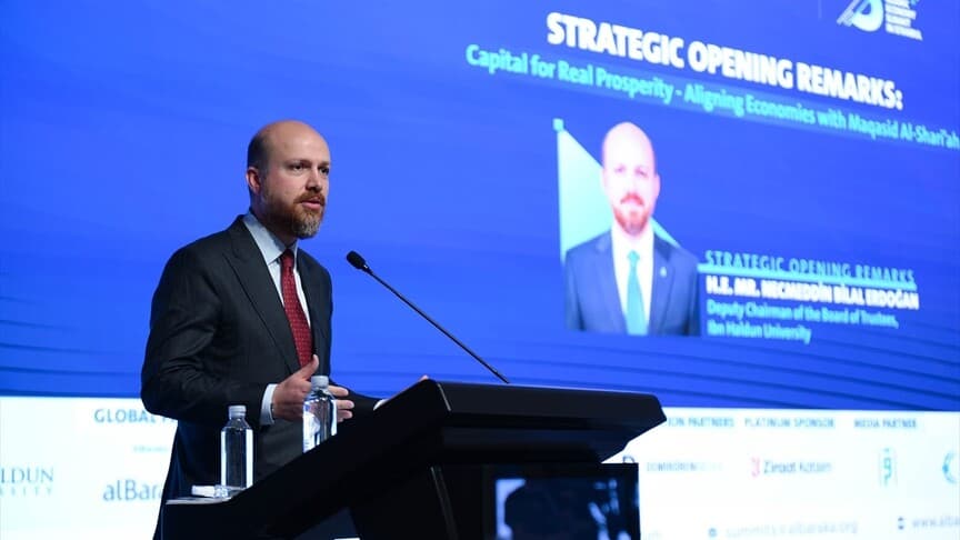 Bilal Erdoğan: Gençlerin miraslarına güven duyması önemli