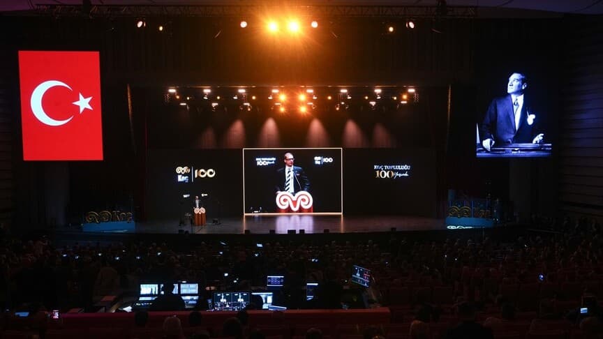 Koç Topluluğu 100. yılını Ankara'da düzenlenen etkinlikle kutladı