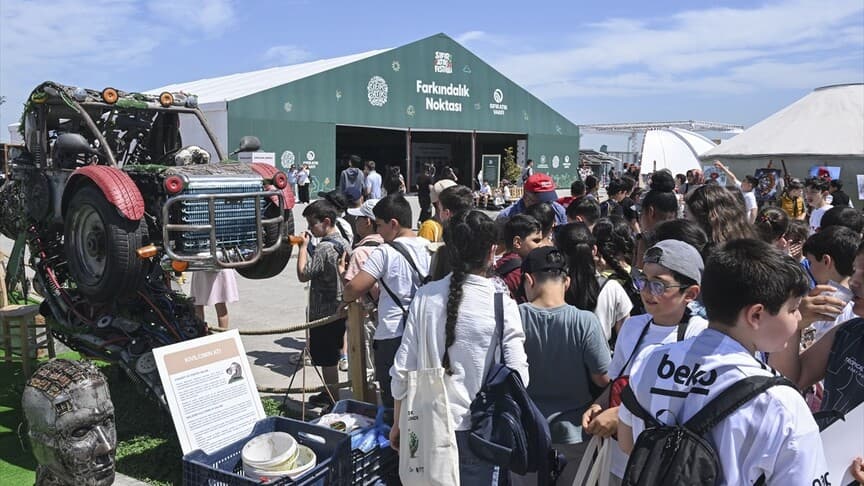 Sıfır Atık Festivali'ne İstanbullular yoğun ilgi gösterdi