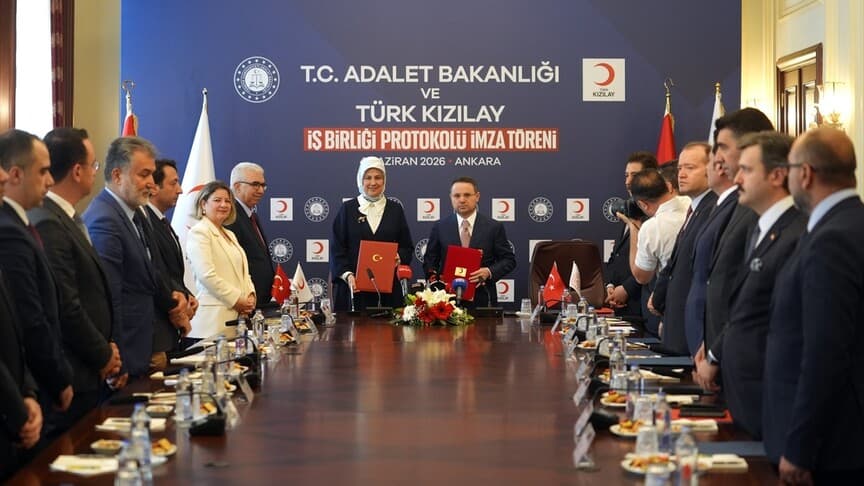 Adalet Bakanlığı, Kızılay ile işbirliğini genişletiyor