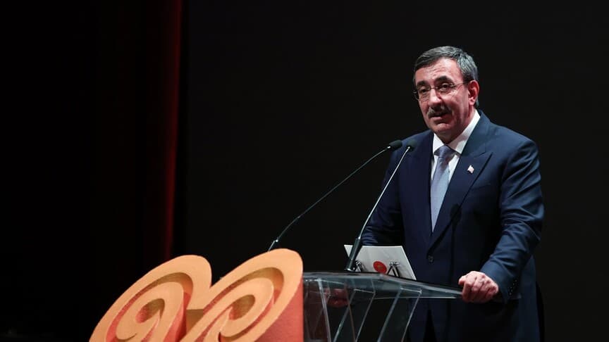 Cumhurbaşkanı Yardımcısı Yılmaz, Türkiye Yüzyılı'nı birlikte inşa edeceğiz dedi.